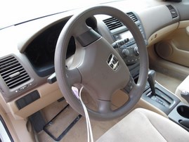 2003 HONDA ACCORD LX WHITE 4DR 2.4L VTEC AT A18800